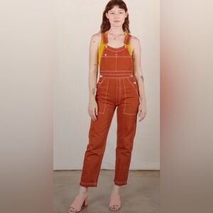 Big Bud Press XS terracotta overalls- worn once!